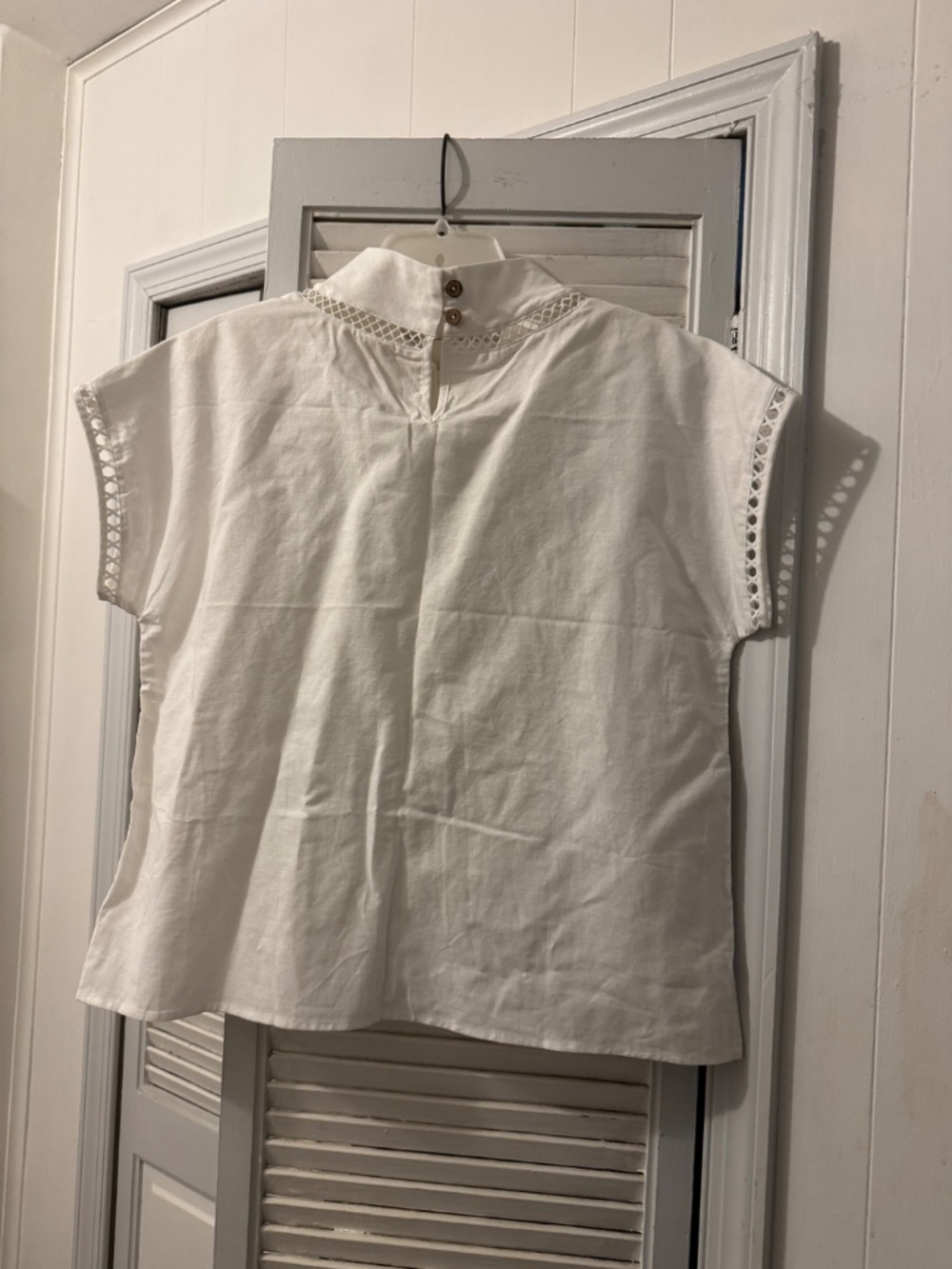 NWOT Lintico Linen-Cotton Sleeveless Top - Picture 2 of 5
